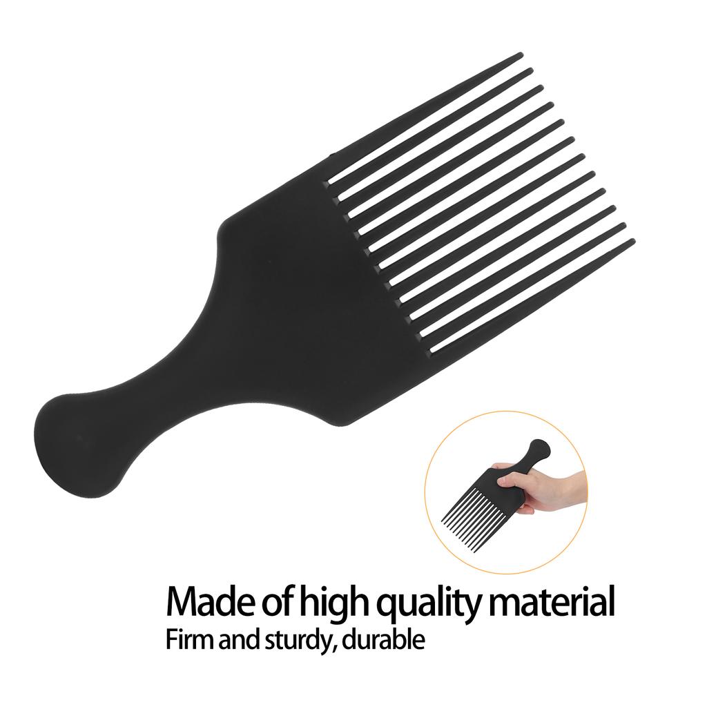 3 Stück Professioneller Haarpick Tragbarer Salon Friseursalon Afro Pick Kamm Haarstyling-Werkzeug