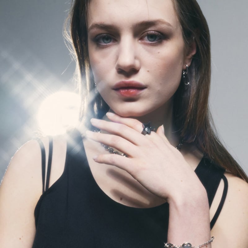 SENTIMENTS NO.308 [BLACK] STAR METEOR RING