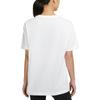 T Shirts Women's White Crew Neck Moderate Straight Fit DD1486-100