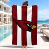 Cardinals Team Spirit Beach Towel, Quick-drying, Easy to Care for, Suitable for Both Fitness and Beach Vacations,Sports Essential