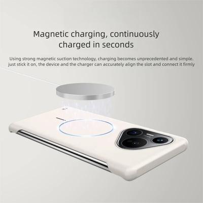 Ultraflache rahmenlose Hülle für Huawei Pura 70 Ultra 70 Pro P70 P60 P50 Mate 60 70 Magsafe Magnetische kabellose Ladehülle für das Telefon