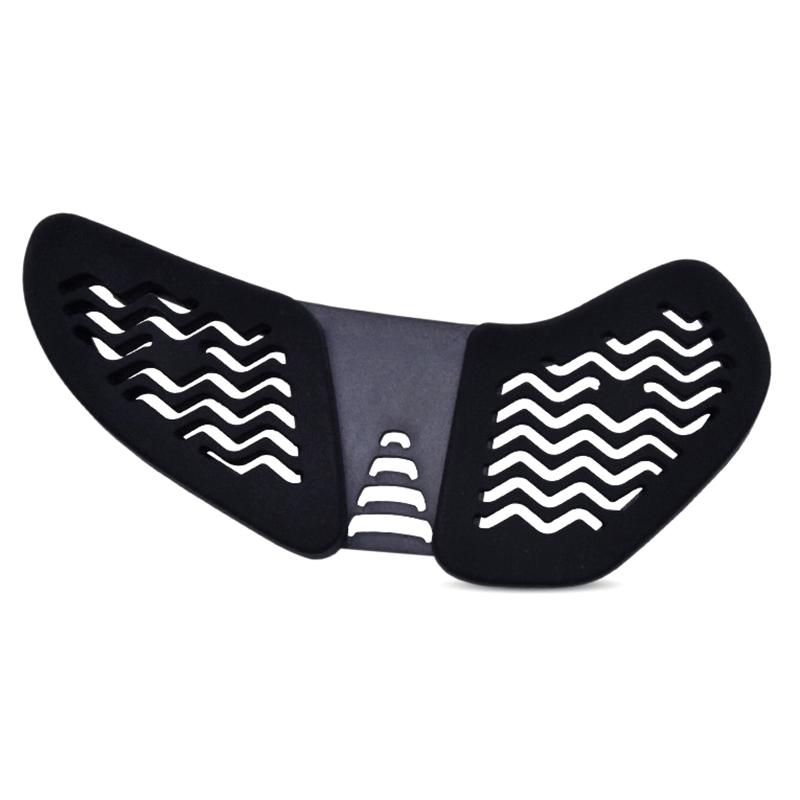 Right Hand Ergonomic Mouse Pad Wrist Pad Silicon Gel Non-Slip Streamline Wrist Rest Support Mat For Office Gaming Pc