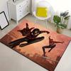 1pc Spider-Man Pattern Area Rug Soft Flannel Floor Mat for Living Room, Bedroom, Sofa Coffee Table Floor Mat