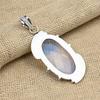 Gorgeous Faceted Milky Opal 925 Sterling Silver Handmade Jewelry Women Pendant