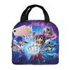 Custom Saint Seiyas Insulated Lunch Bag for Women Men Leakproof Anime Thermal Cooler Lunch Tote Beach Camping Travel