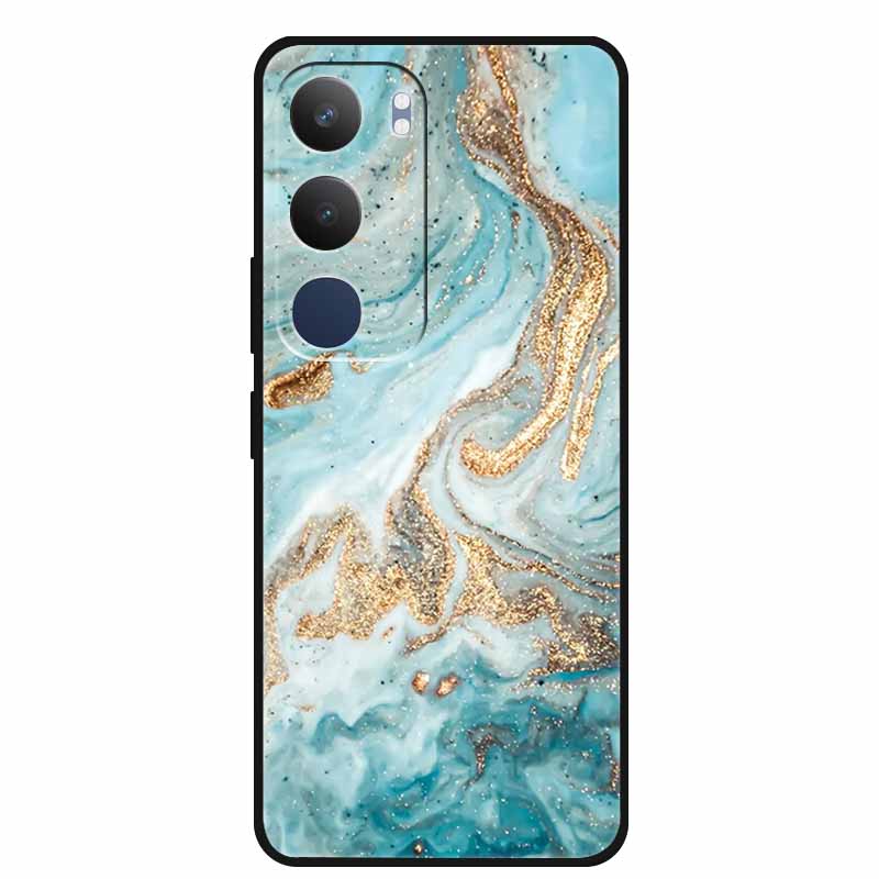 Чехол для Vivo Y29 5G Мягкий силиконовый ТПУ чехол для телефона для Vivo Y29 5G Милый чехол с рисунком кота для Vivo Y 29 5G 6.68  Защитный Funda Vivo Y29 5G