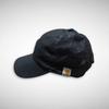 [USED] Carhartt Black Duck Mesh Cap, Solid Black Hat, Carhartt Snapback
