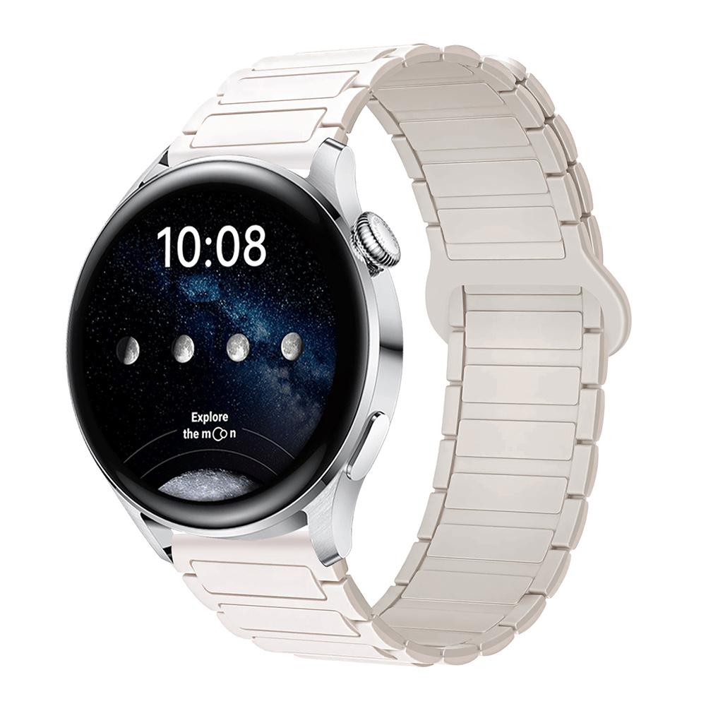 18mm 22mm 20mm Magnetic Silicone Strap For Samsung Galaxy Watch 7 6 5 4 44mm 40mm Sports Band For Galaxy Watch 4 6 Classic 47mm Huawei GT 4/5/6 41mm