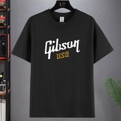 2025 New Gibson USA T-Shirt Quick-drying T-shirt Plus Size T Shirts Quick Drying T-shirt Aesthetic Clothing Plain T Shirts Men