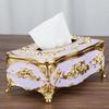 European Style Tissue Box – High-End Napkin Holder for Home or Hotel Use