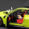 1:24 BMW M4 IM Supercar Alloy Muscle Model Car Toy Diecasts Metal Casting Sound and Light Car Toys For Children Vehicle