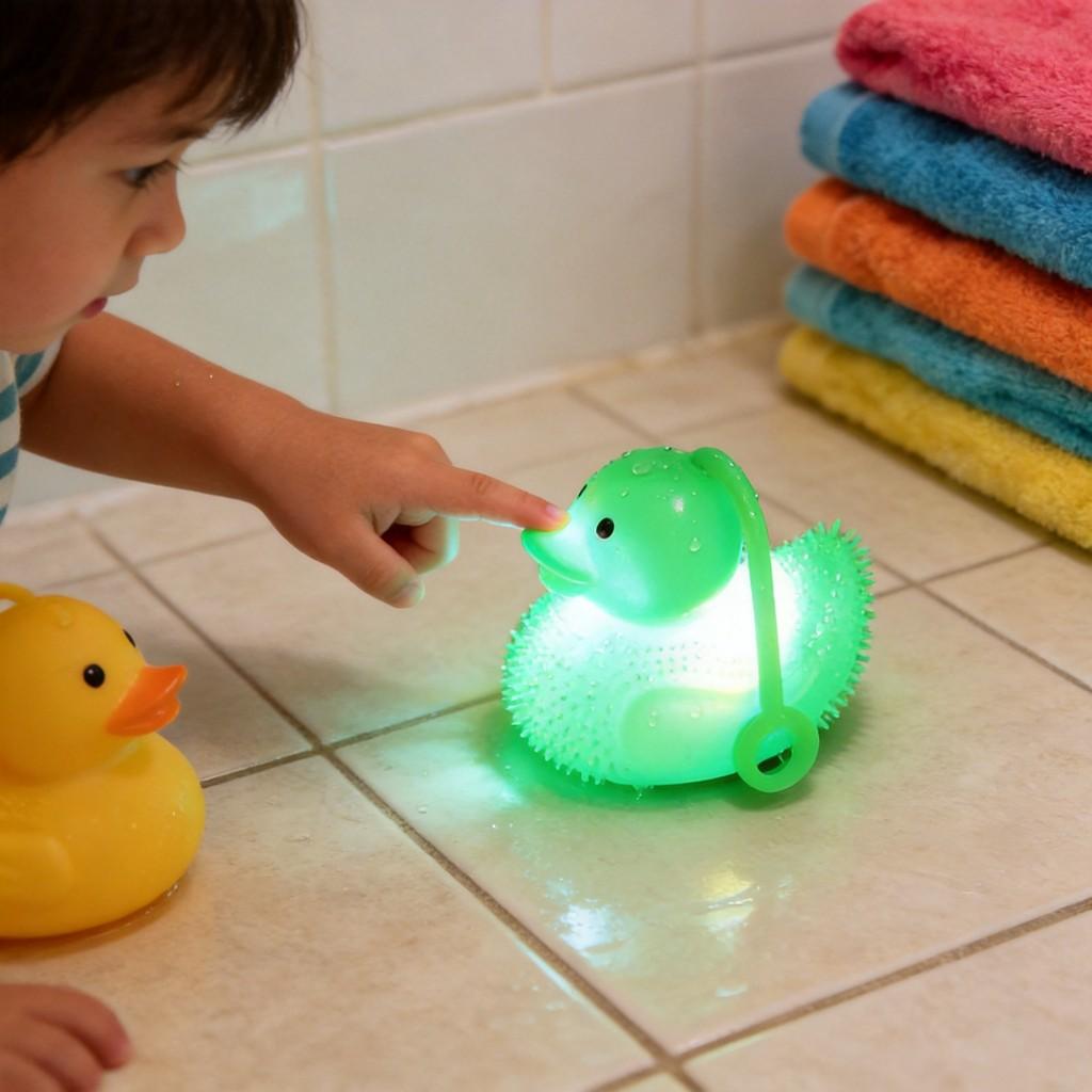 Led Light Toy With Flashing Animal Sounds For Children Sensory Play
