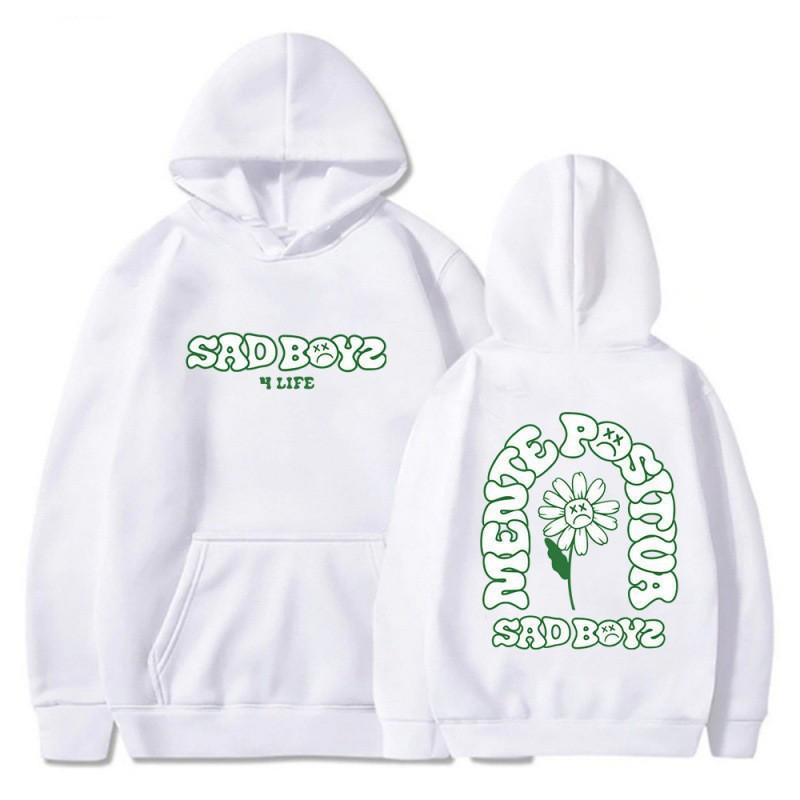 

Fashionable Casual Hoodie Long Sleeves Small Floral Print Loose Winter Women s Warm Hoodie XXXL