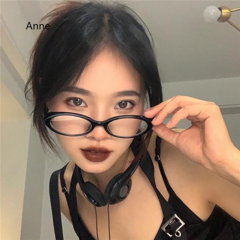 

Женские винтажные очки для близорукости в маленькой овальной оправе, градиентные сине-зеленые плоские легкие очки, модные модные мужские очки для компьютерной близорукости -4.0