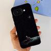 For Google Pixel 9a 9 Pro Phone Case Cool Cartoon Cat Painting Soft Slim Clear TPU Rubber Silicone Back Cover For Google 9 9Pro
