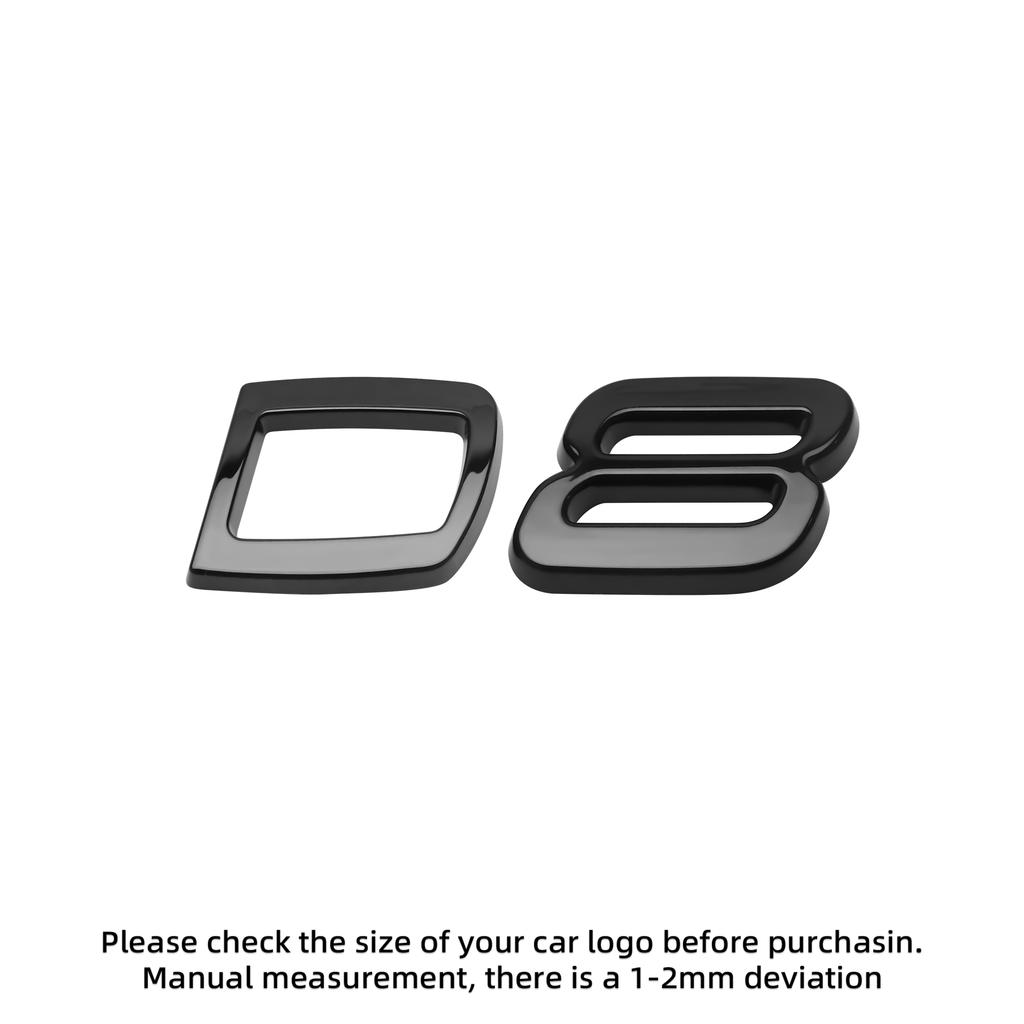 3D ABS Buchstaben Aufkleber für Für Volvo D2 D3 D4 D5 D6 D7 D8 Auto Heckklappe Heckklappe Seitenkotflügel Abzeichen Emblem Aufkleber Dekoration