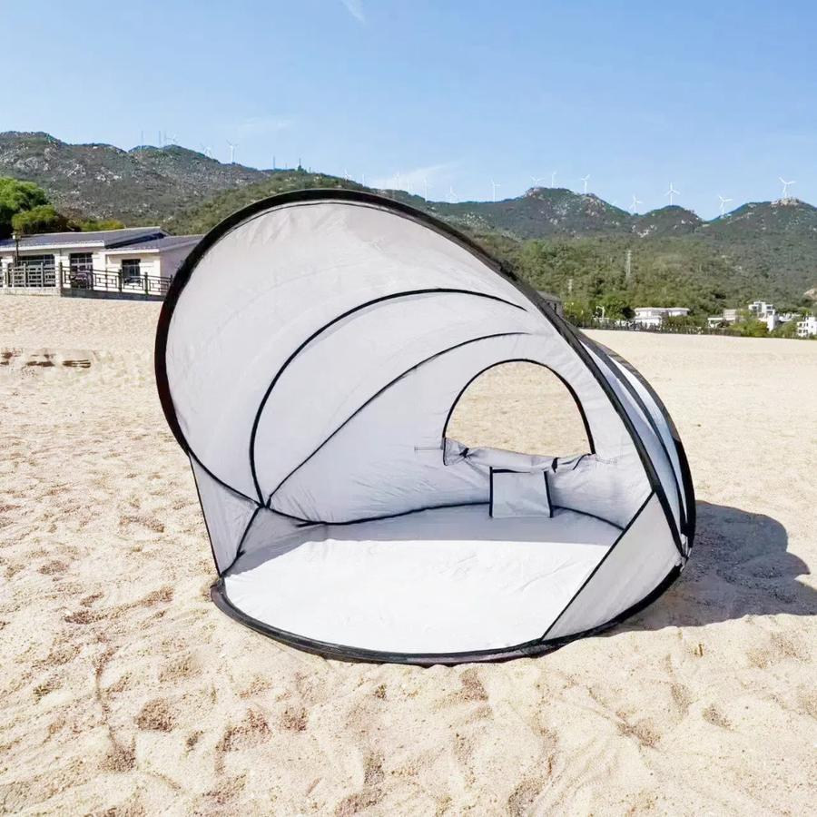 Beach Tent Outdoor Waterproof Windproof Sunshade Canopy Automatic Quick Setup Camping Picnic Shade