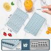SIlicone Mini Ice Cube Trays Easy Twist Release Free of BPA Ice Block Mold Dishwasher Safe Reusable Round Ice Cube Trays