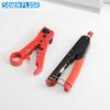 Coaxial Cable Crimper Tool Kit for RG59/58/6,BNC,RCA Connectors Cable Crimping Pliers Set with  Wire Stripper for TV Video Audio