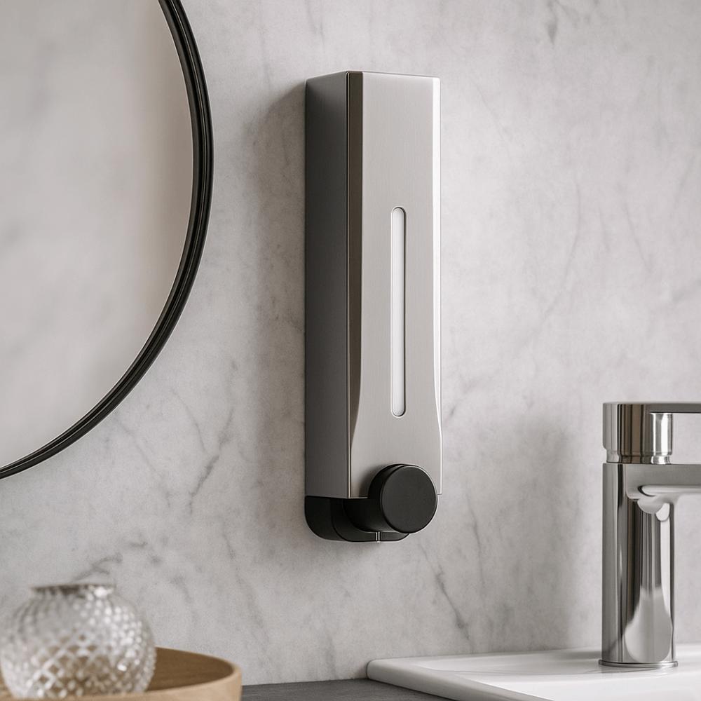 Touchless Hand Sanitizer Holder Magnetic Wall Mount Dispenser Detergent Dispenser  Bathroom
