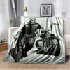 Jax Teller SONS OF ANARCHY Charlie Hunnam Throw Blanket Shawl Cloak Bedroom Living Room Sofa Couverture Chaude Manta Caliente
