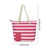 Borsa da Vino con Scomparto Nascosto Termico Borsa da Spiaggia Casual alla Moda Borsa a Mano per Donna Spiagge all'Aperto