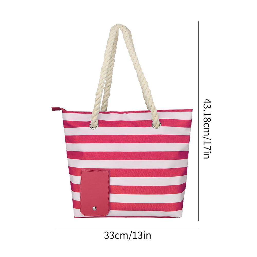 Borsa da Vino con Scomparto Nascosto Termico Borsa da Spiaggia Casual alla Moda Borsa a Mano per Donna Spiagge all'Aperto