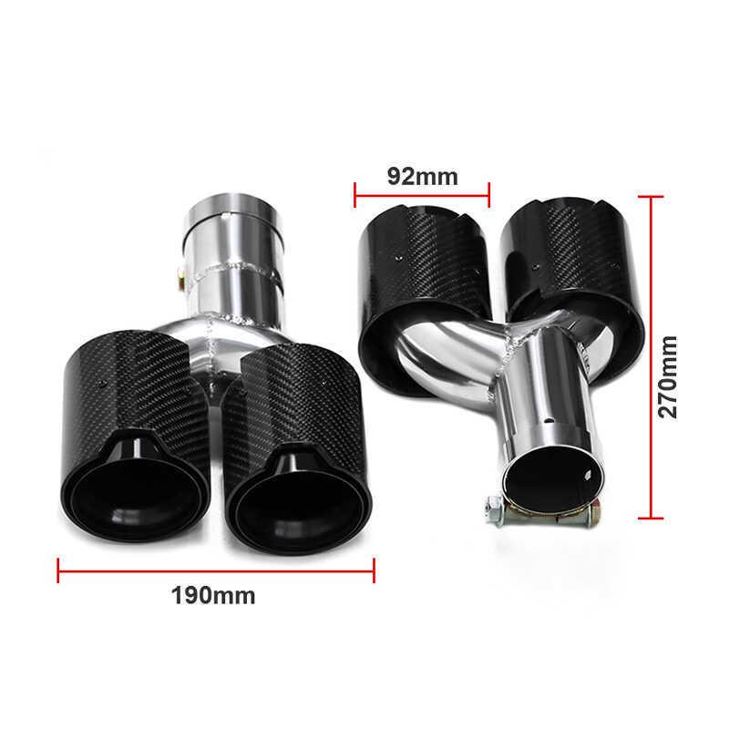 2022 BMW X3/X4 G01/G02 Quad Outlet Carbon Fiber Exhaust Tailpipe Upgrade