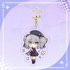 New Anime Figure Honkai: Star Rail Acrylic key chain pendant game double-sided star chain fans' gift  Pendant Keyrings 6CM