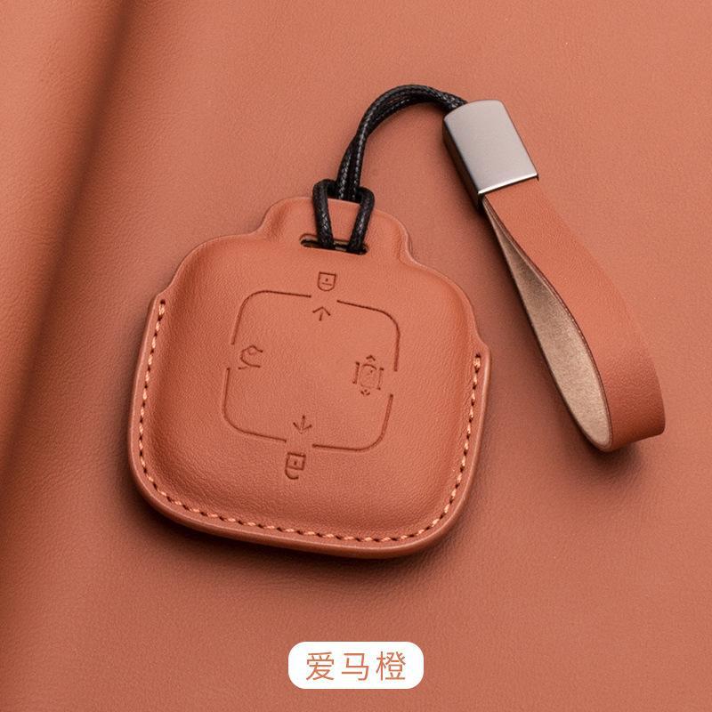 Car Key Case Key Fob Cover Nappa Leather For Zeekr X 001 007 009 7X Mix Car Smart Remote Keychain Protector Shell Accessories