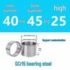 Steel Shaft Sleeve: Inner Diameter 30, Outer Spacer 48/50, Wear-Resistant for Removal and Guide Applications (Inner 35/37/38).