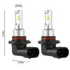 9005/HB3 LED Headlight Bulbs, 35W, 6000K