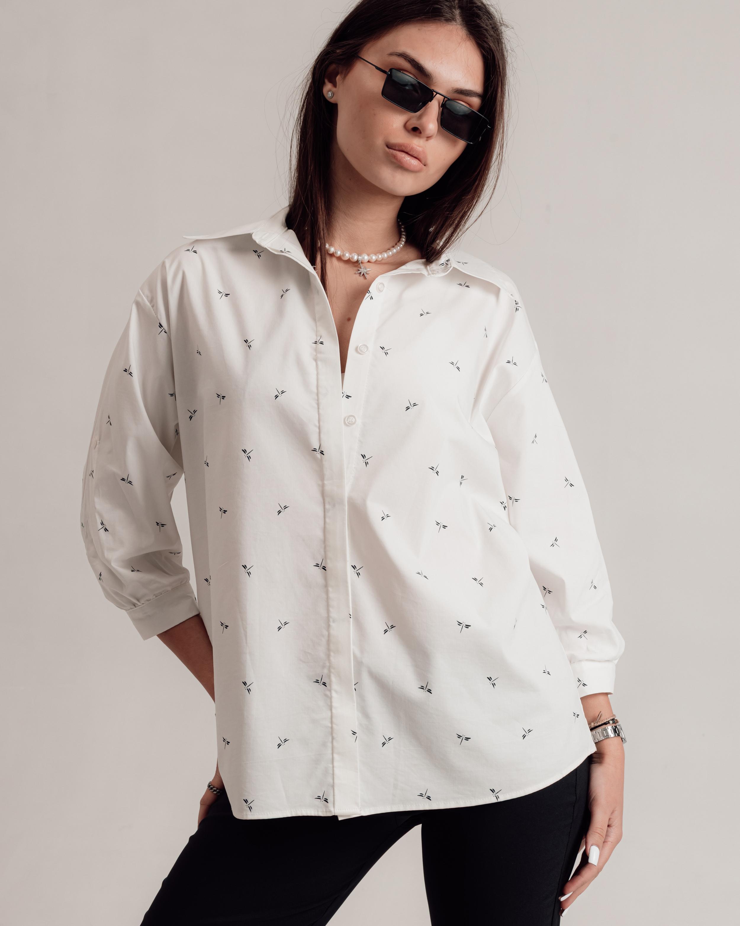 

Women s shirt Modalinda 7517 36 milky 42 теплим білим кольором