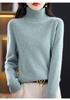Women's High Neck Loose Knit Pullover for Autumn/Winter - Thick Raglan Sleeve Sweater Top