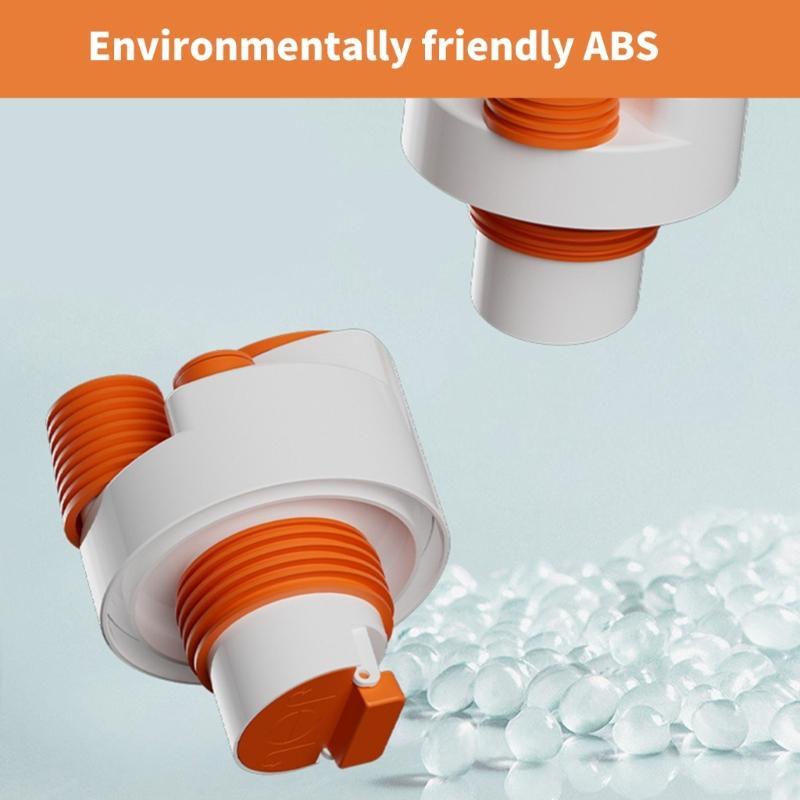 Washing Machine Floor Drain Pipe Tees Pipe Drainpipe Connector Floor Drain Adapter Sewer Elbow Pipe Tees Joint Connector