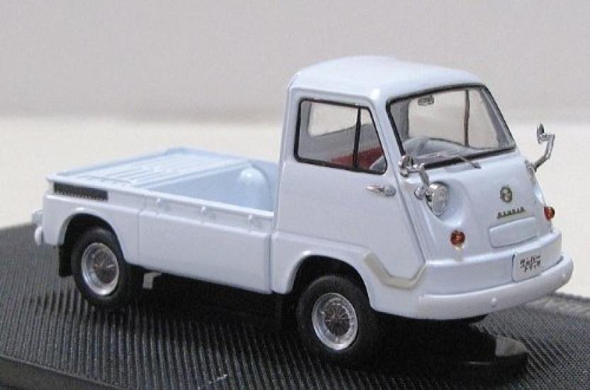 Ebro Scale Subaru Sambar Truck 1960 Blue Finished Product 1/43