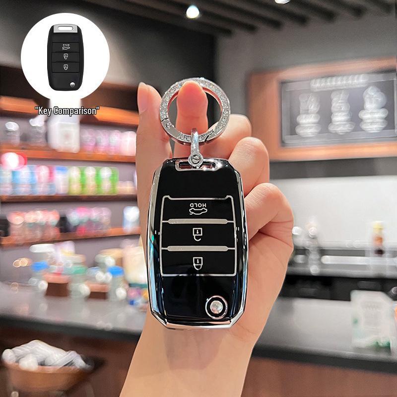 Compatible Key Cover for Kia K3, K5, Sportage, K2, KX3, KX5, K4, Forte, Soul, Tucson, Sportage, KX Cross