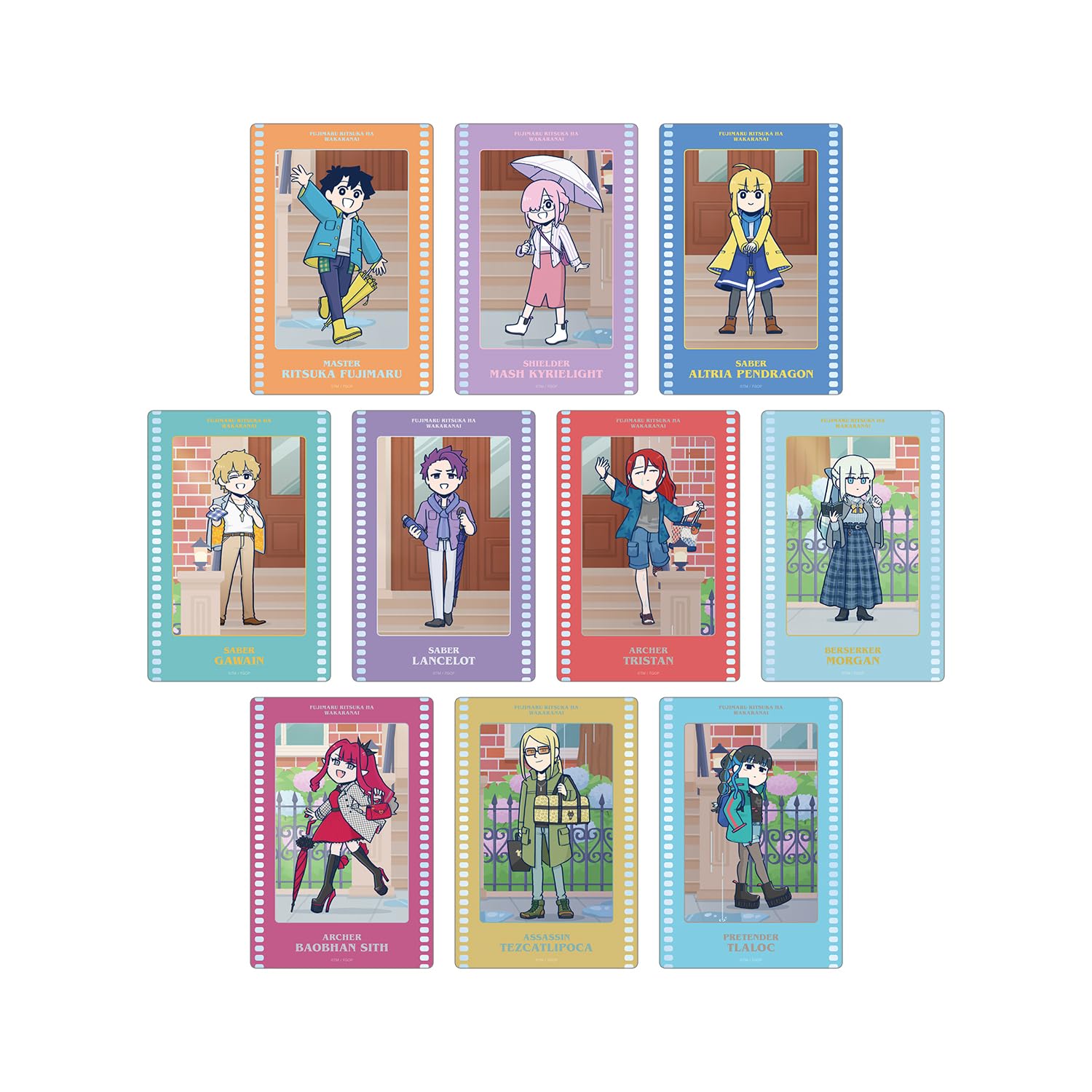 

Anime [FateGrand Order: Ritsuka Fujimaru Doesn t Know] Tsuchida-sensei s Original Illustrations: Between the Rainy Season Ver. Trading Film-Style