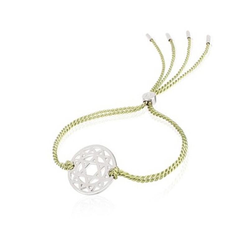 [Daisy London] Chakra Code 925 Silver 7-Piece Pendant Bracelet
