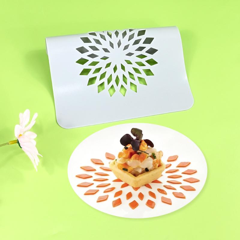 Antihaft Backform mit Druck Einfache Entformung Handwaschbar Manuelle Entformung DIY Dessert Dekoration