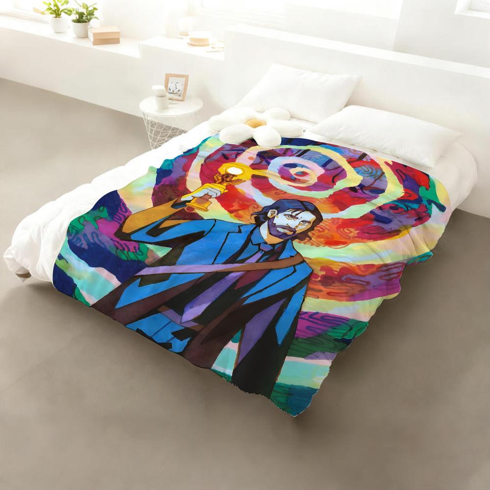 

Game Alan Wake Throw Flannel Throw Blanket: Soft Kid-Friendly Warm Anti-Static All Season Washable Couch Bed Home 75x90cm