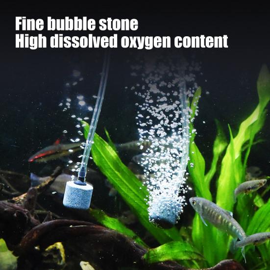 Aquarium Air Pump USB Mini Fish Tank Oxygen Pump Portable Silent Air Aerator Pump Oxygen Bubbler with Air Stone for Small Medium Fish Tanks Pond