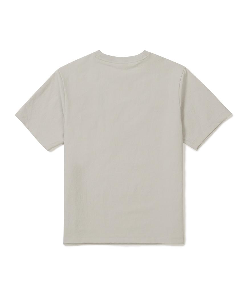 SNOWPEAK APPAREL Classic Woven Women'S Short Sleeve T-Shirt (S26Mwtts17) Sand Beige