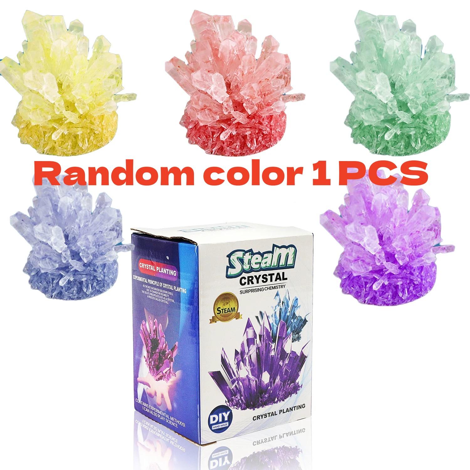 

Набор для научного эксперимента «Выращивание кристаллов своими руками», веселое общение родителей и детей, химический эксперимент, принцип кристаллизации