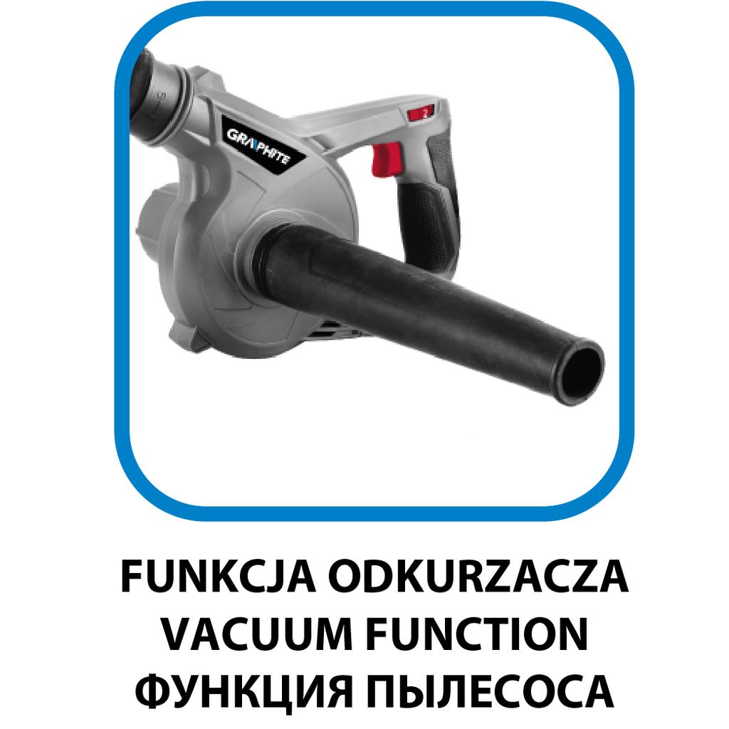 Small Garden and Workshop Blower Energy+ 18V Without Battery