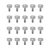 20PCS Seat Bolt Nut Mount Kit Replacement for Fatbob Stainless Steel Rear Seat Mount Bolt and Nut