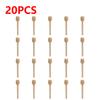 1-50PCS Practical Long Handle Wood Honey Spoon Mixing Stick Dipper For Honey Jar Coffee Milk Tea Supplies Kitchen Tool 8.4*1.9cm