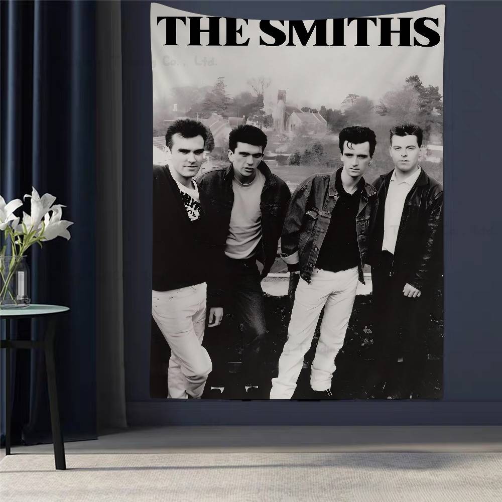 British Rock Band The Smiths DIY Wall Tapestry Hanging Tarot Hippie Wall Rugs Dorm Home Decor