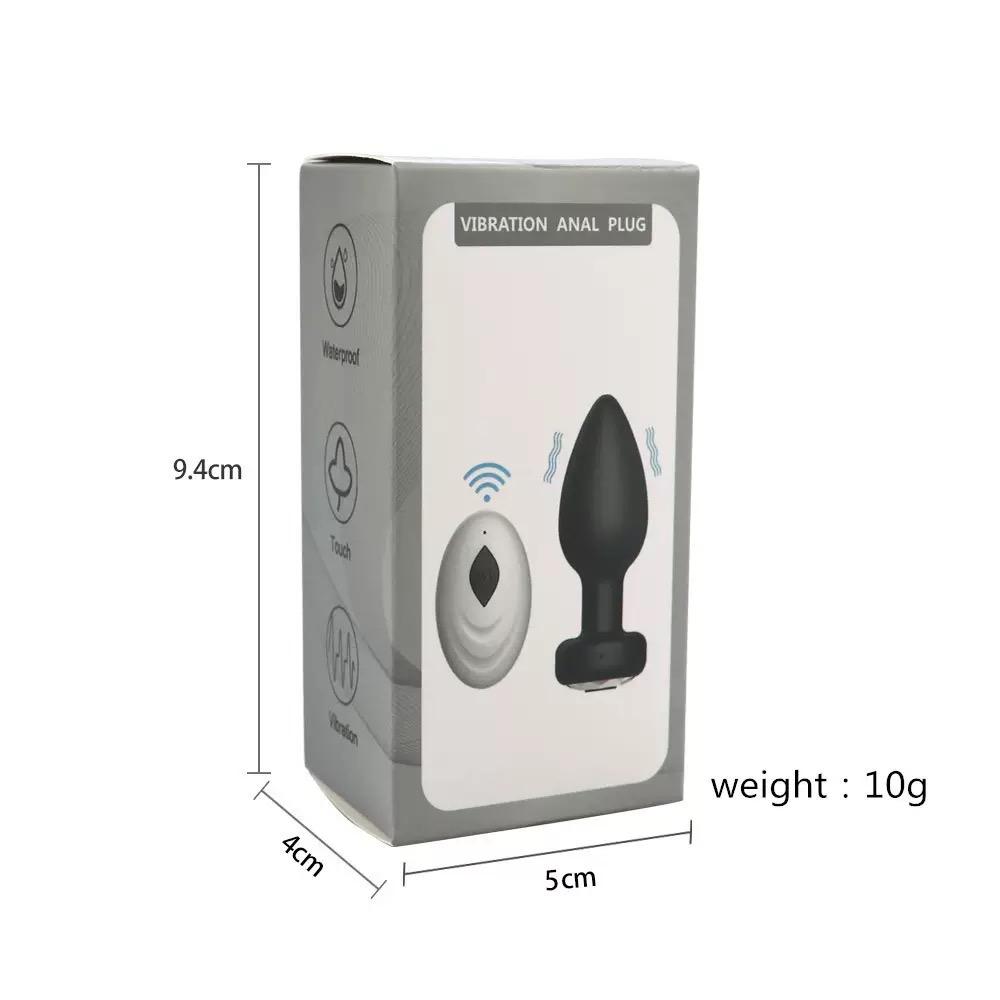 Portable Remote/APP Control Anal Vibrator Wireless Bluetooth Butt Plug Stimulator Male Prostate Massager Adult Sex Toys for Man Gay Game Anal Dilator