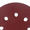 10Pcs 5 Inch 8-Hole Alumina Sanding Pad Sanding Sheet Polishing Sand Paper Sanding Discs Abrasive Polishing Tool For Metal Wood